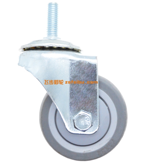 脚轮旋转灵活性的关键:轴承类型(滚珠/滚针)对比实验